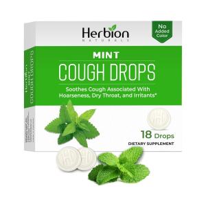 Herbion Naturals Cough Drops All Natural Mint, 1 Each