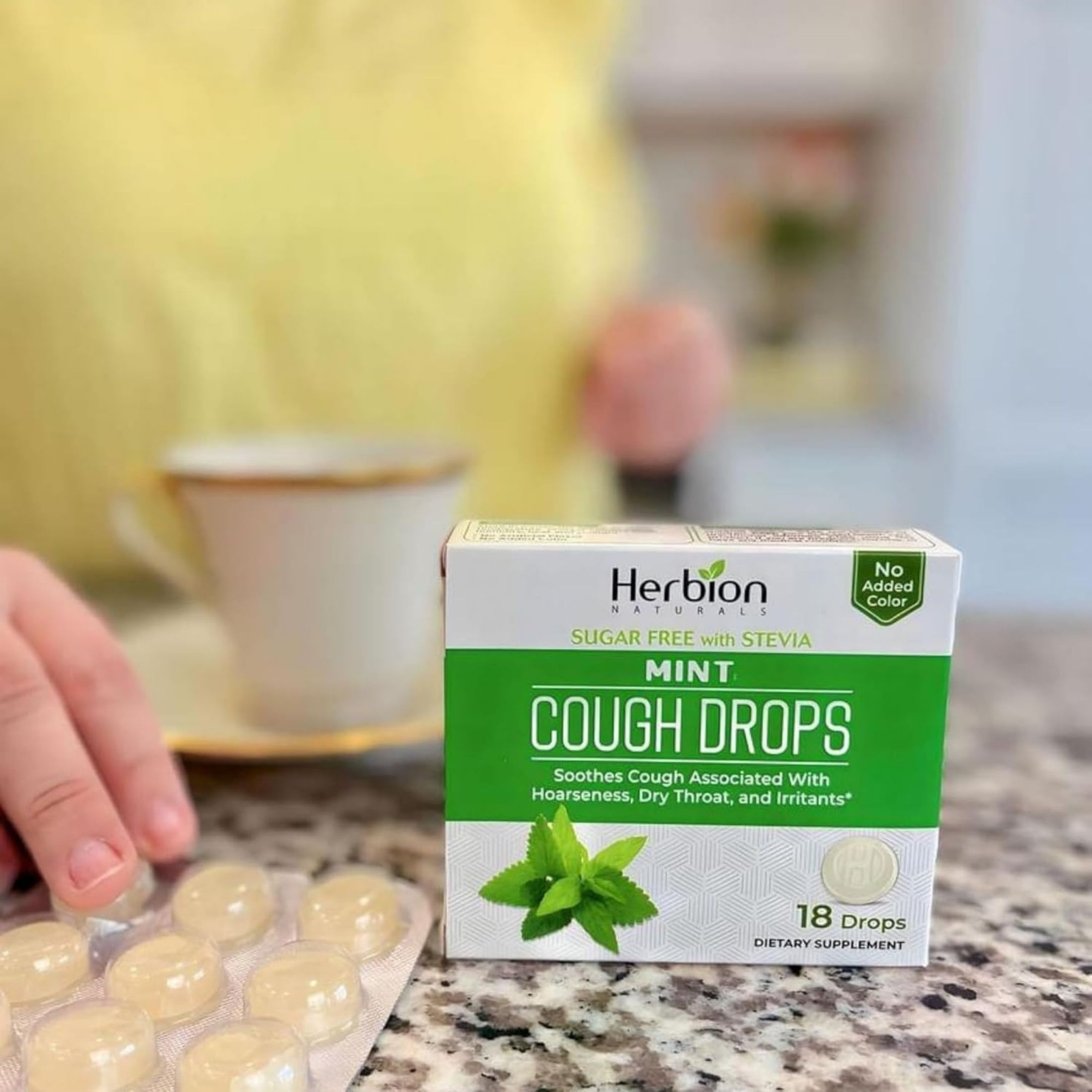 Herbion Naturals Cough Drops All Natural Mint, 1 Each