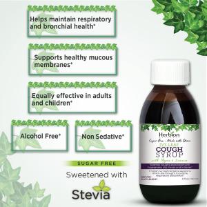 Herbion Naturals Ivy Leaf Syrup With Thyme, Sugar Free, 5 Oz