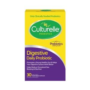 Culturelle Digestive Health Daily Probiotic 30 Vegetarian Capsules