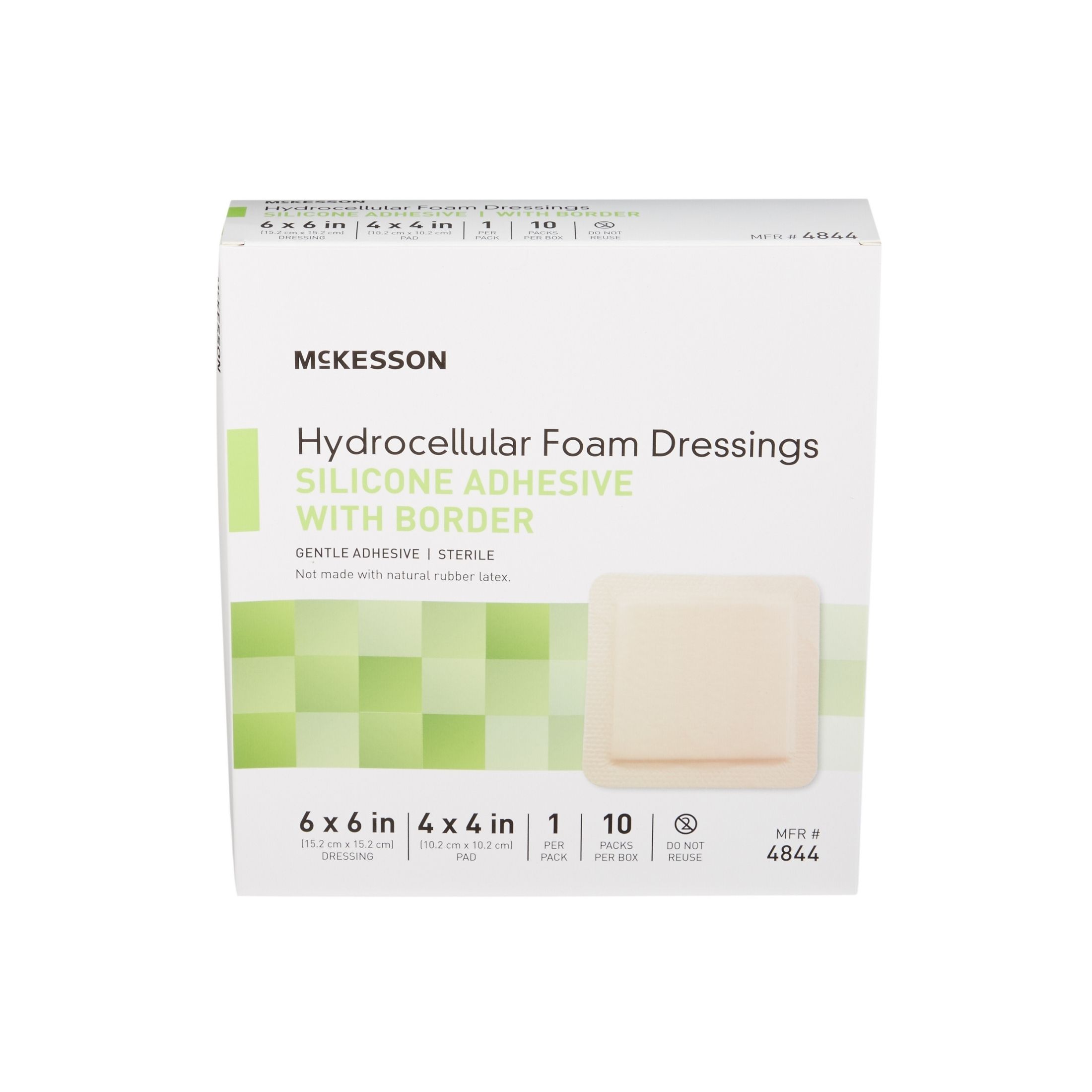 McKesson Silicone Foam Dressing Count Of 200