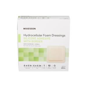 McKesson Silicone Foam Dressing Count Of 200