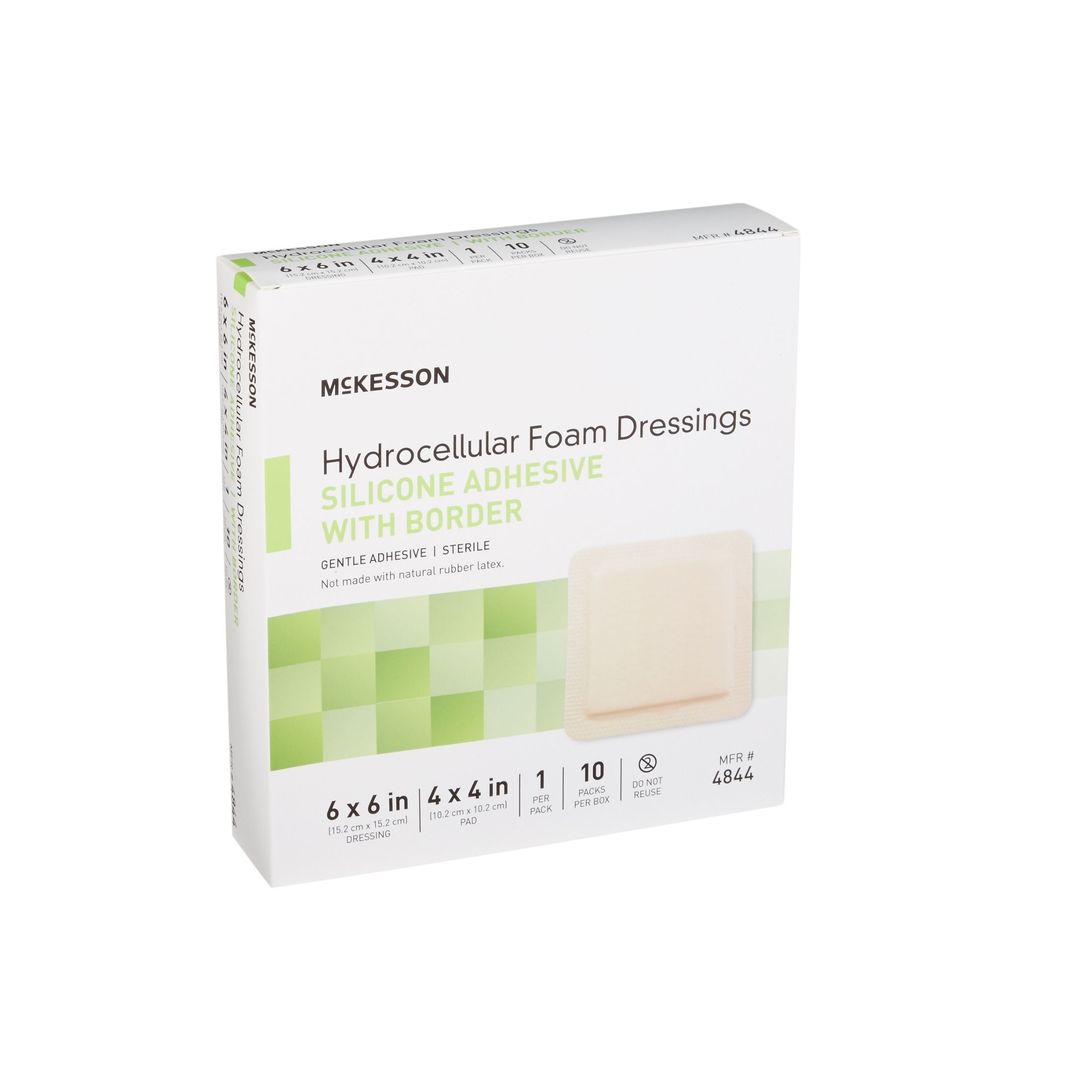 McKesson Silicone Foam Dressing Count Of 200