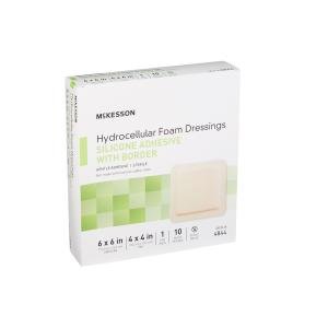 McKesson Silicone Foam Dressing Count Of 200