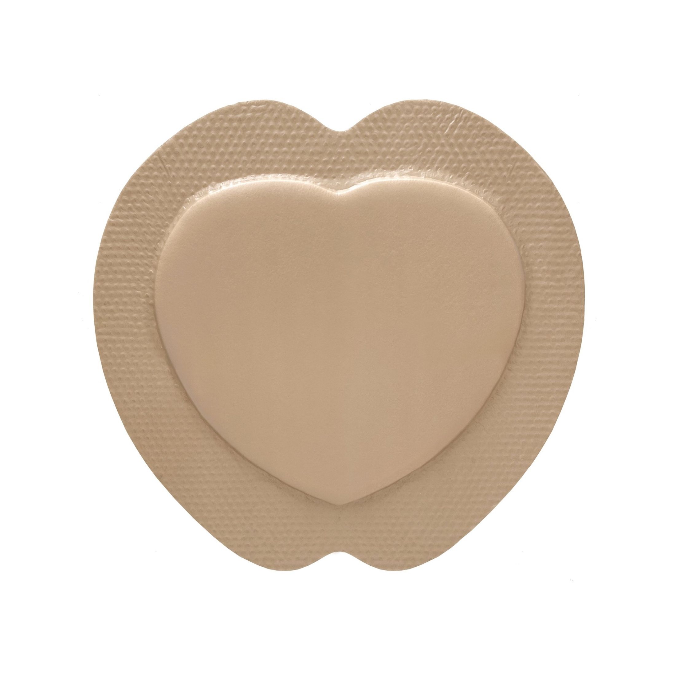 McKesson Foam Dressing 7 X 7 Inch With Border Film Backing Silicone Gel 4845