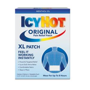 Icy Hot Patch Extra Strength Back Pain Relief  Large Size