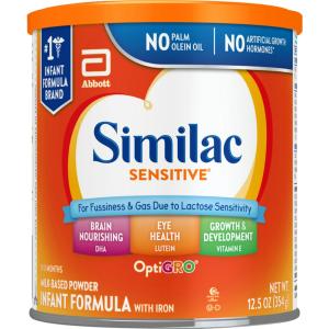 Similac Infant Formula, With Iron, Milk Based Powder, Sensitive
