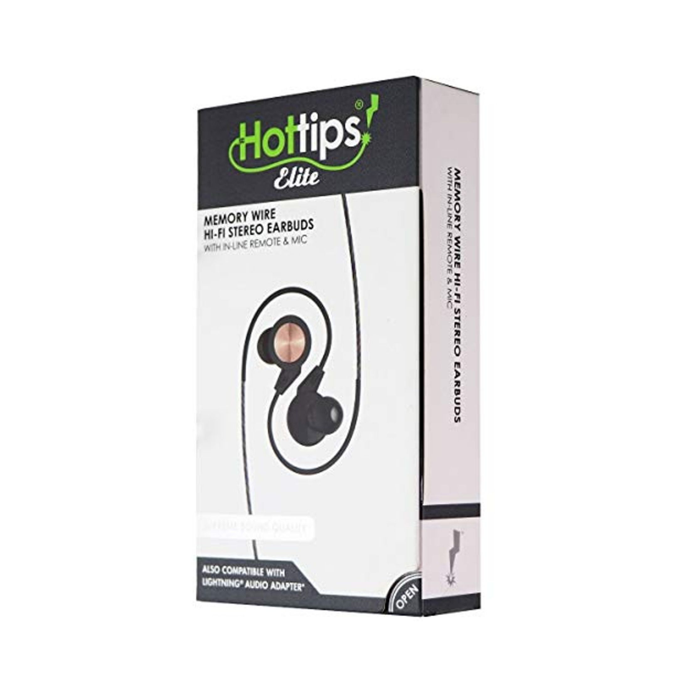 Hottips Hifi Ear Bud Gun Metal