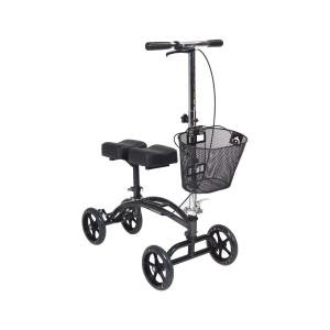 Drive Medical Dual Pad Steerable Knee Walker With Basket, Alternative To Crutches