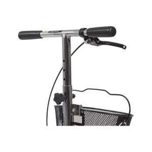 Drive Medical Dual Pad Steerable Knee Walker With Basket, Alternative To Crutches