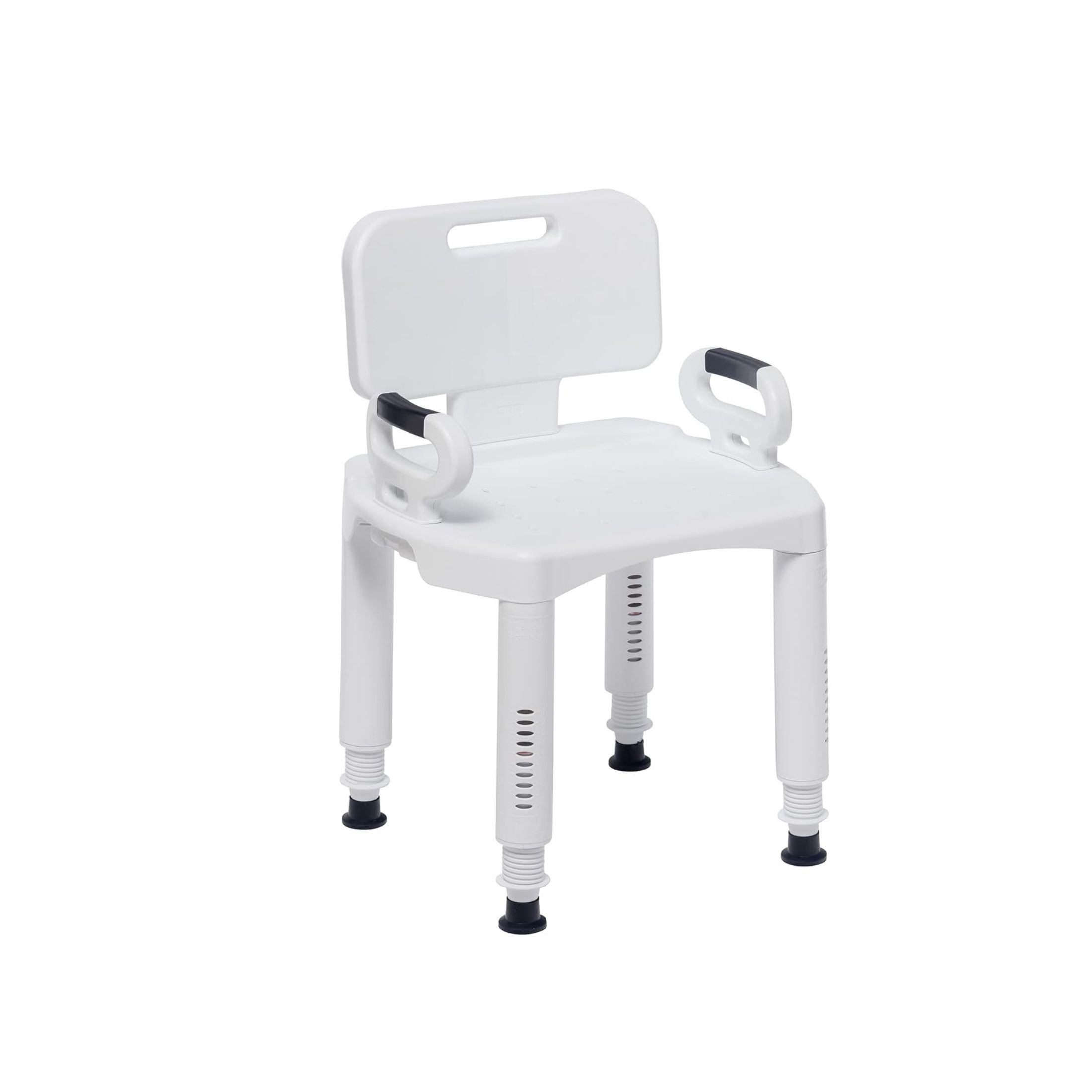 Drive Medical Premium Series Shower Chair With Back And Arms
