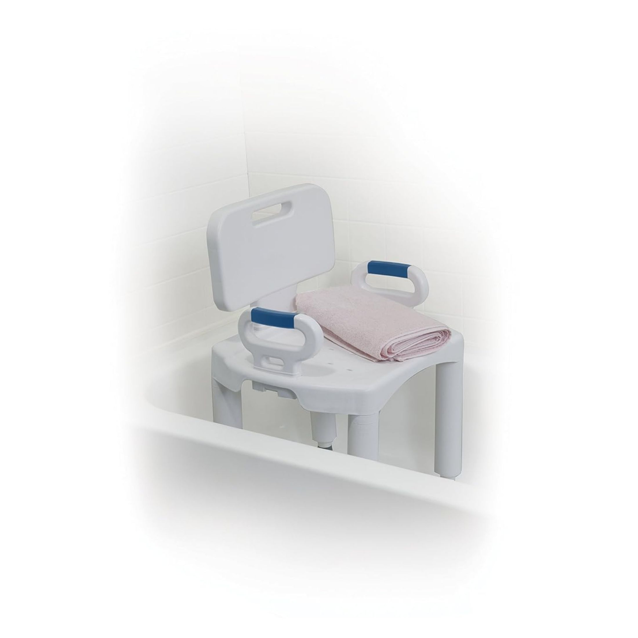Drive Medical Premium Series Shower Chair With Back And Arms