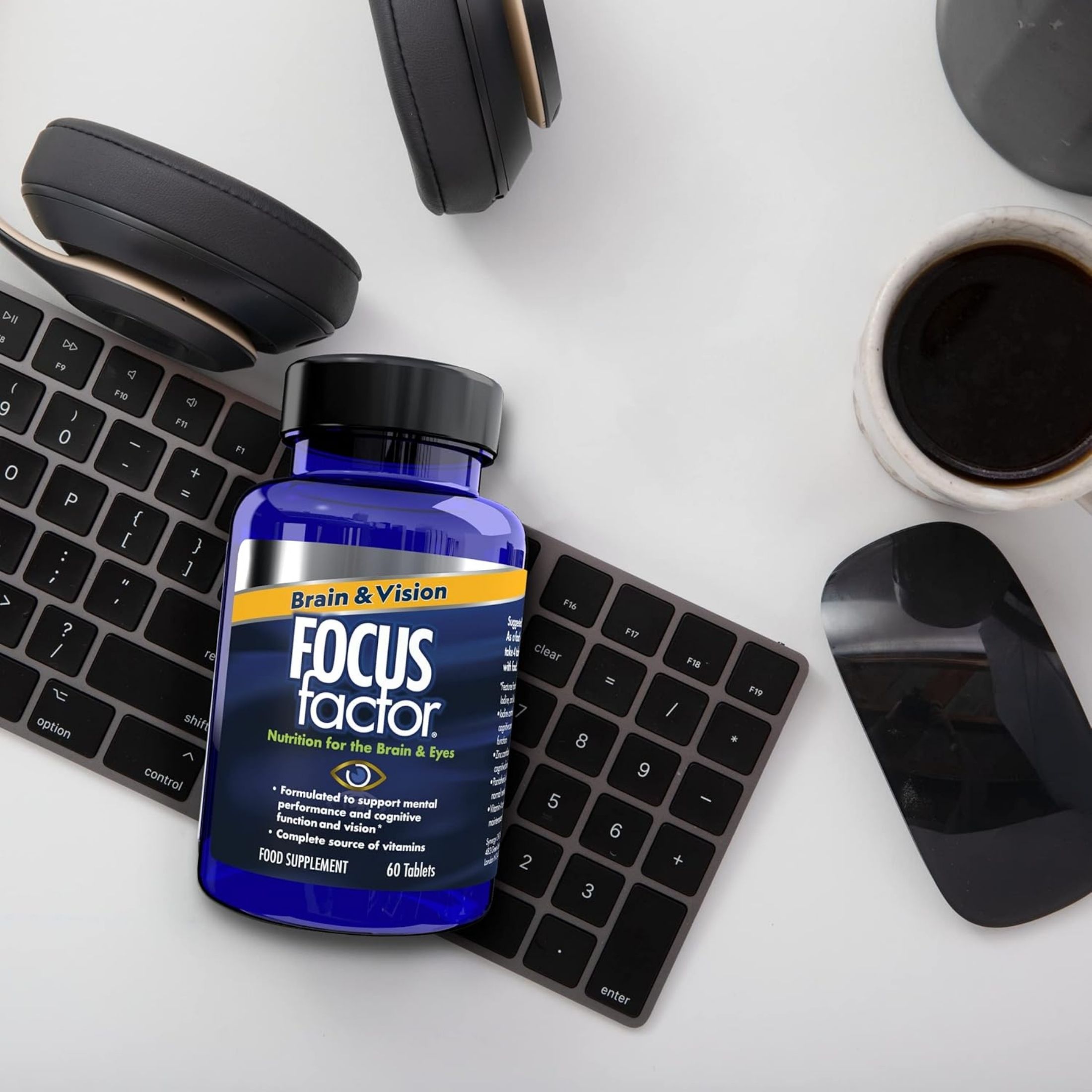 Focus Factor Nutrition Tablets For Brain And Eyes Health