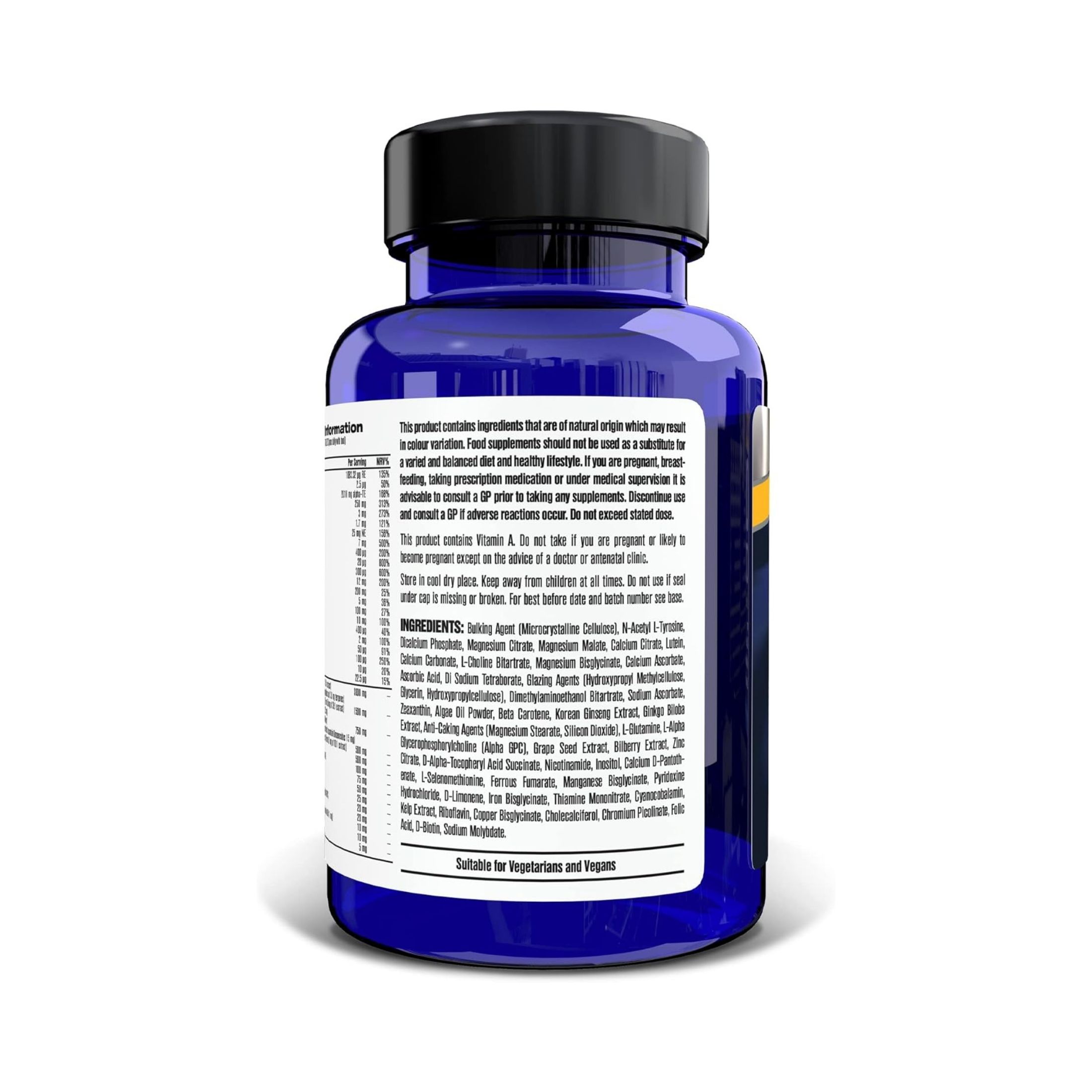 Focus Factor Nutrition Tablets For Brain And Eyes Health