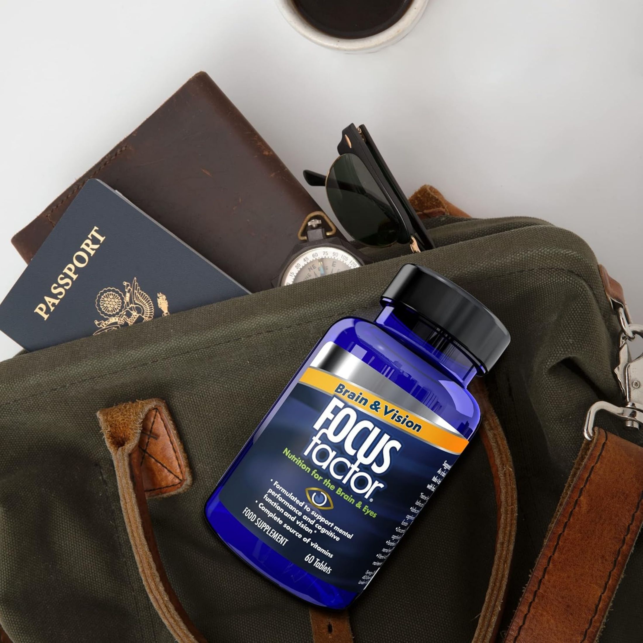 Focus Factor Nutrition Tablets For Brain And Eyes Health