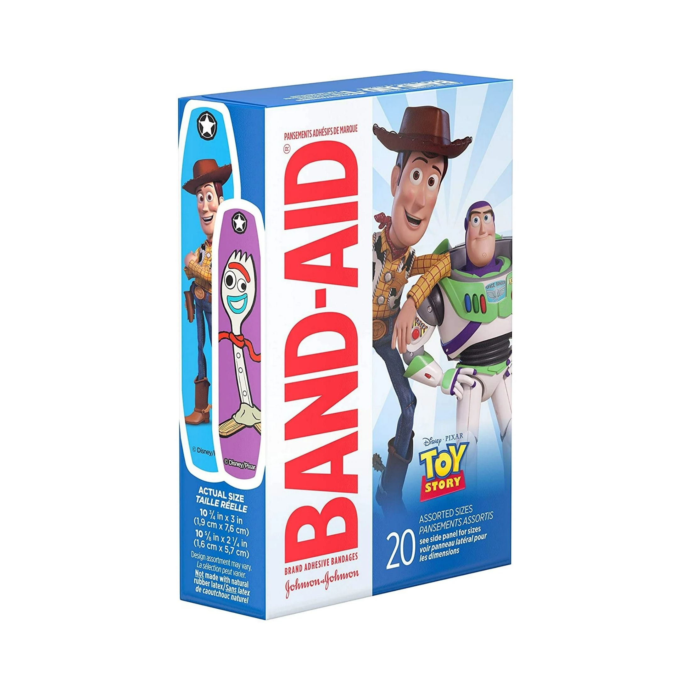 Band-Aid Adhesive Bandages, Disney Pixar Toy Story, Assorted Sizes