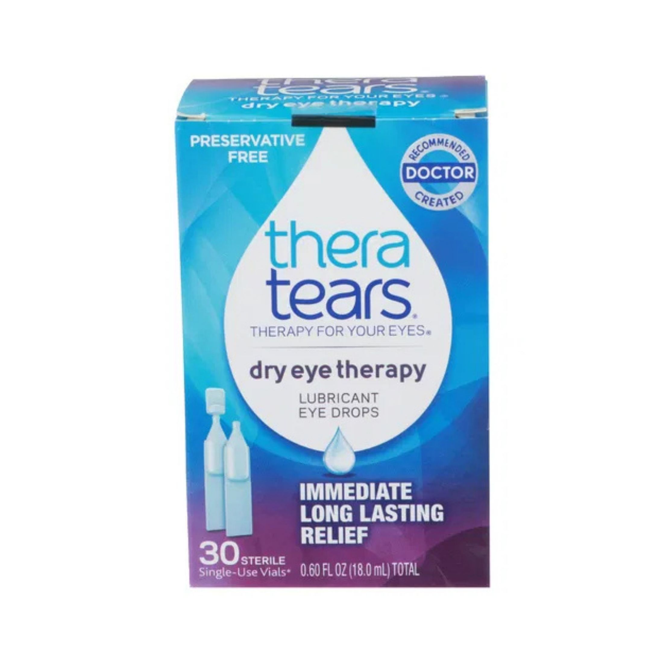 TheraTears Lubricant Eye Drops Dry Therapy - 0.02 Fluid Ounce