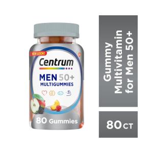 Centrum Multigummies Multivitamin For Men 50 Plus Assorted Fruit