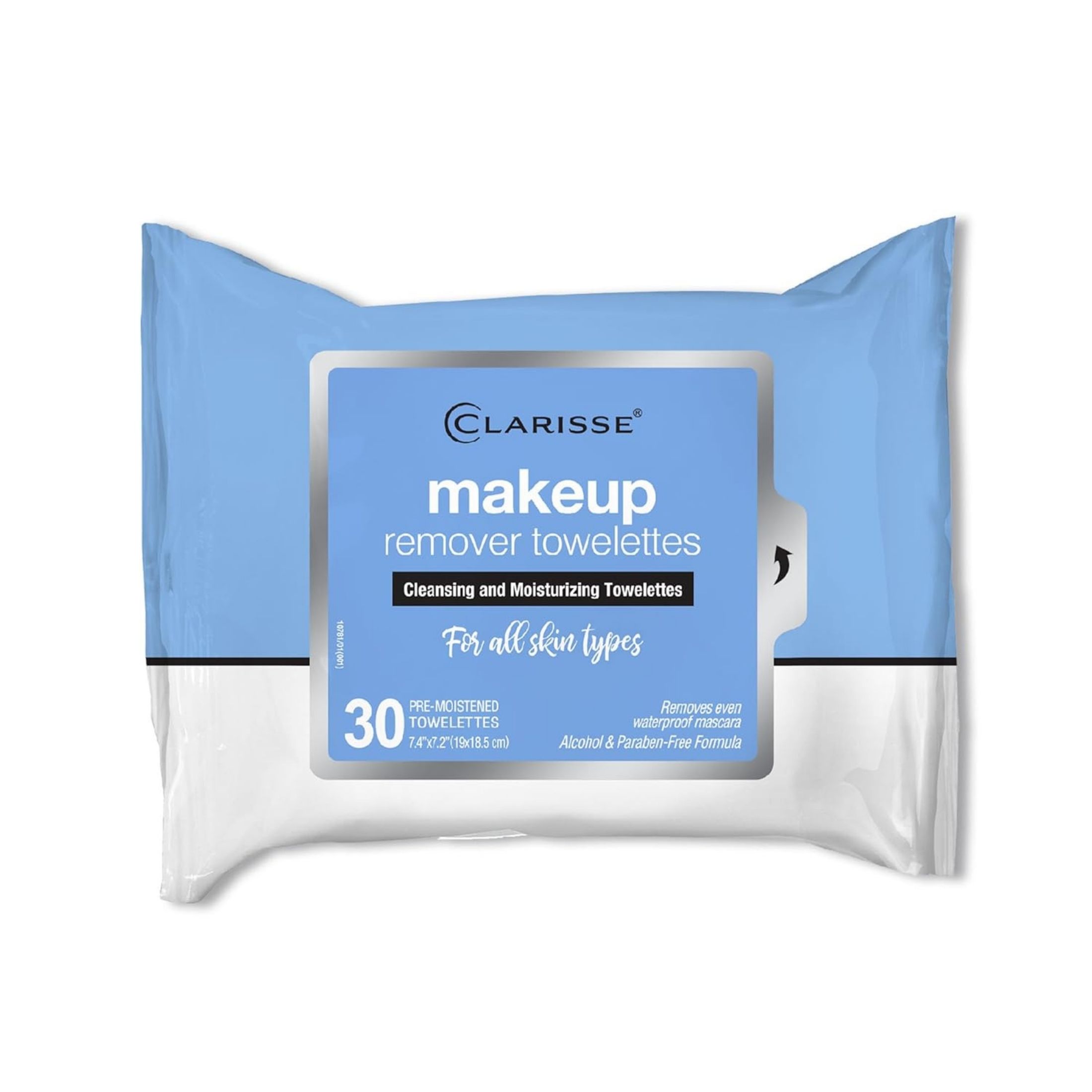 Clarisse Towelettes, Makeup Remover, Pre - Moistened