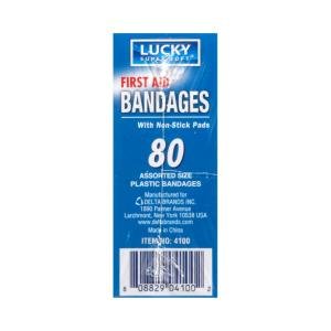 Lucky Super Soft First Aid Bandages, Family Pack