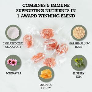 Quantum Health Research Thera Zinc Lozenges - Blood Orange