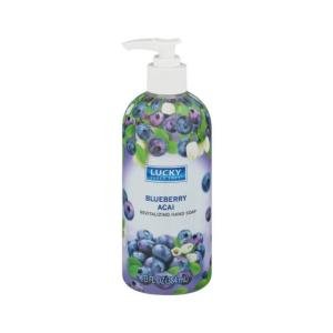 Lucky Super Soft Revitalizing Blueberry Acai Hand Soap 13 Fl Oz