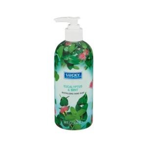 Lucky Super Soft Revitalizing Eucalyptus & Mint Hand Soap 14 Fl Oz