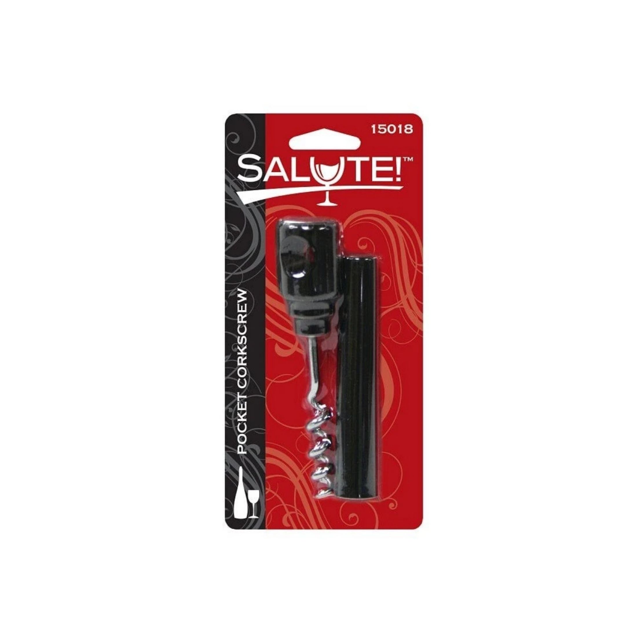 Salute Pocket Corkscrew And Bottle Opener