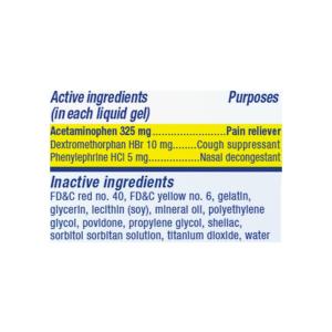 Mucinex Severe Congestion & Pain, Maximum Strength, Liquid Gels