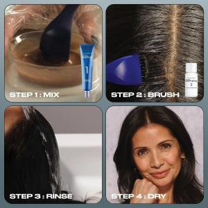 Clairol Root Touch Up By Nice' N Easy Dark Brown 4 Permanent Hair Color 1 Ea Box