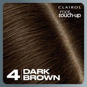 Clairol Root Touch Up By Nice' N Easy Dark Brown 4 Permanent Hair Color 1 Ea Box