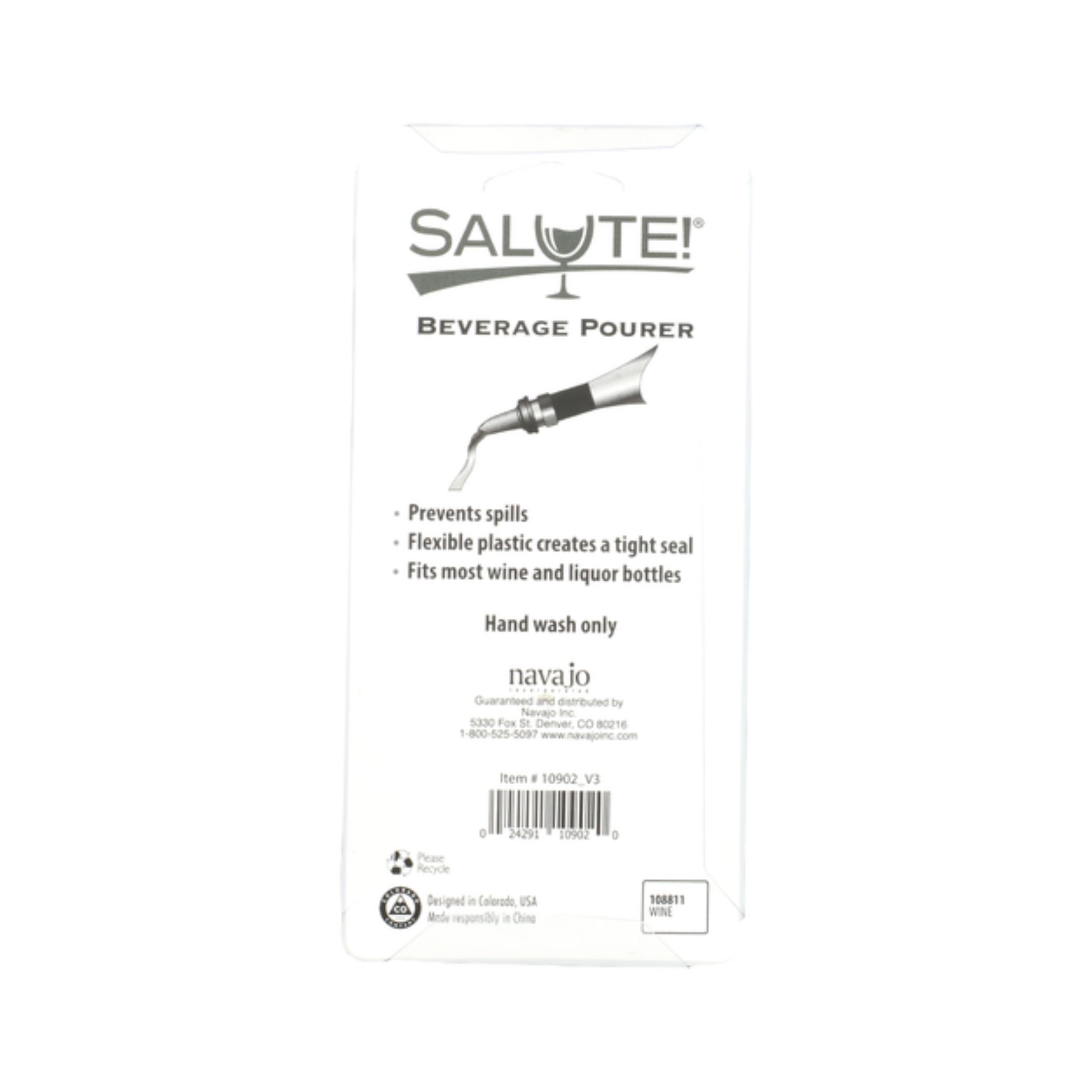 Salute! Beverage Pourer