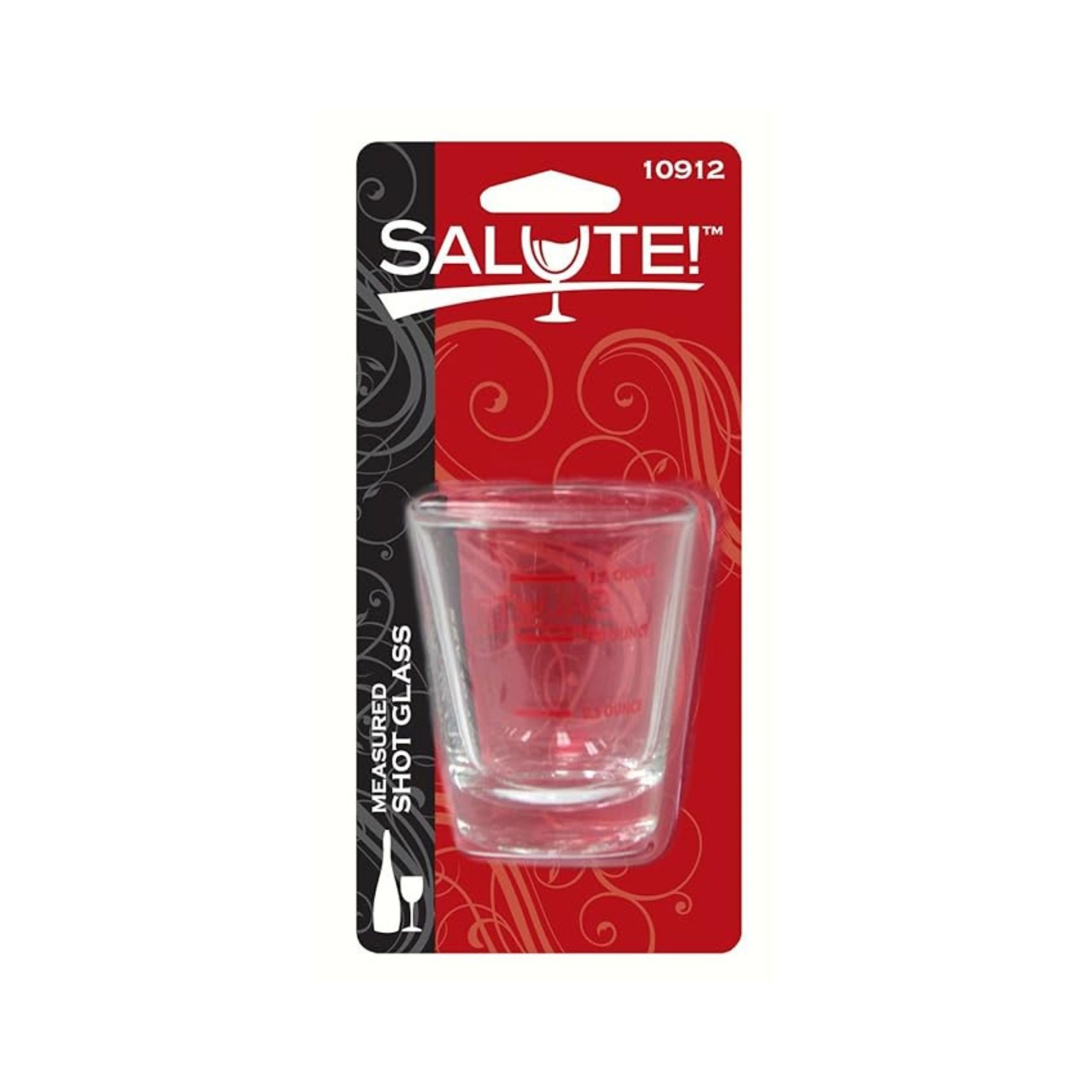 Salute! Measured Shot Glass 1.5oz