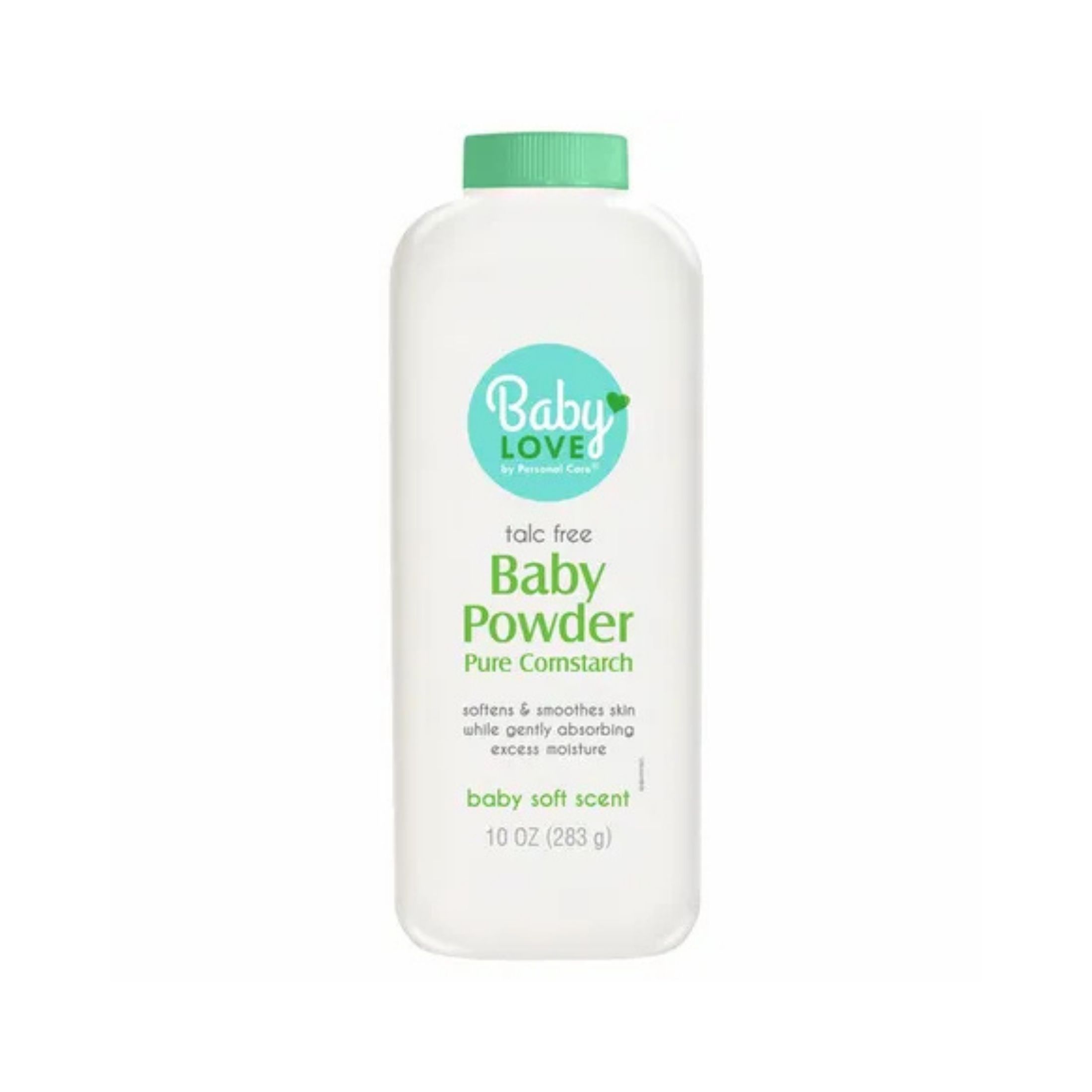 Baby Love Powder, Pure Cornstarch, 10-oz