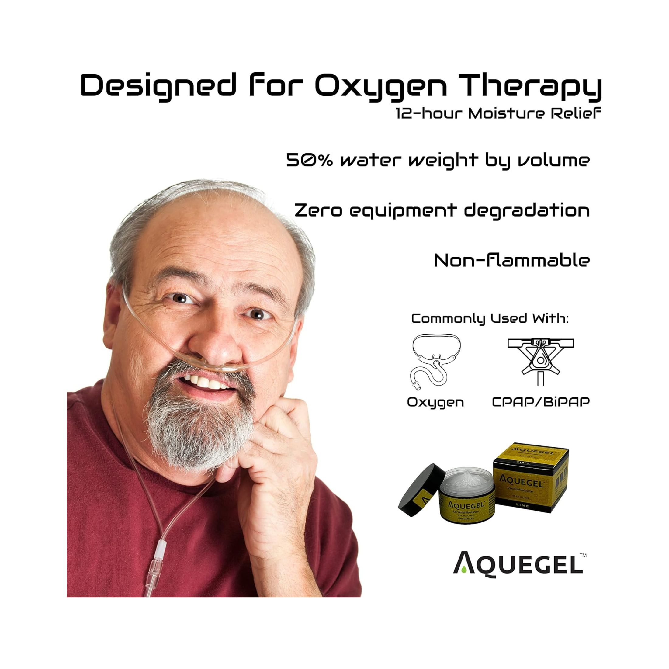 Aquegel Cold & Flu Moisturizer Zinc