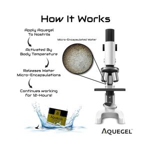 Aquegel Cold & Flu Moisturizer Zinc