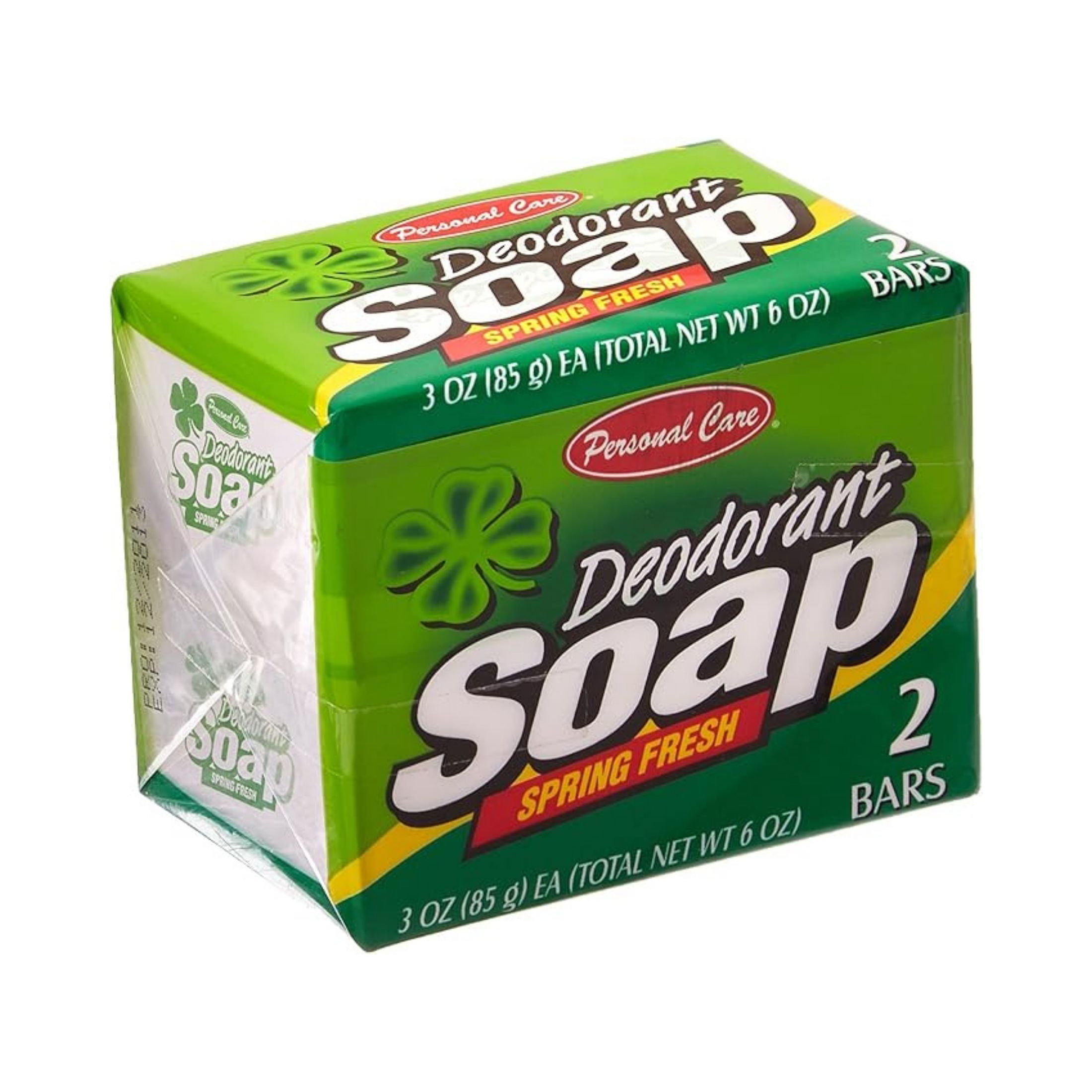 Spring Fresh Personal Care Bar Soap, Deodorant