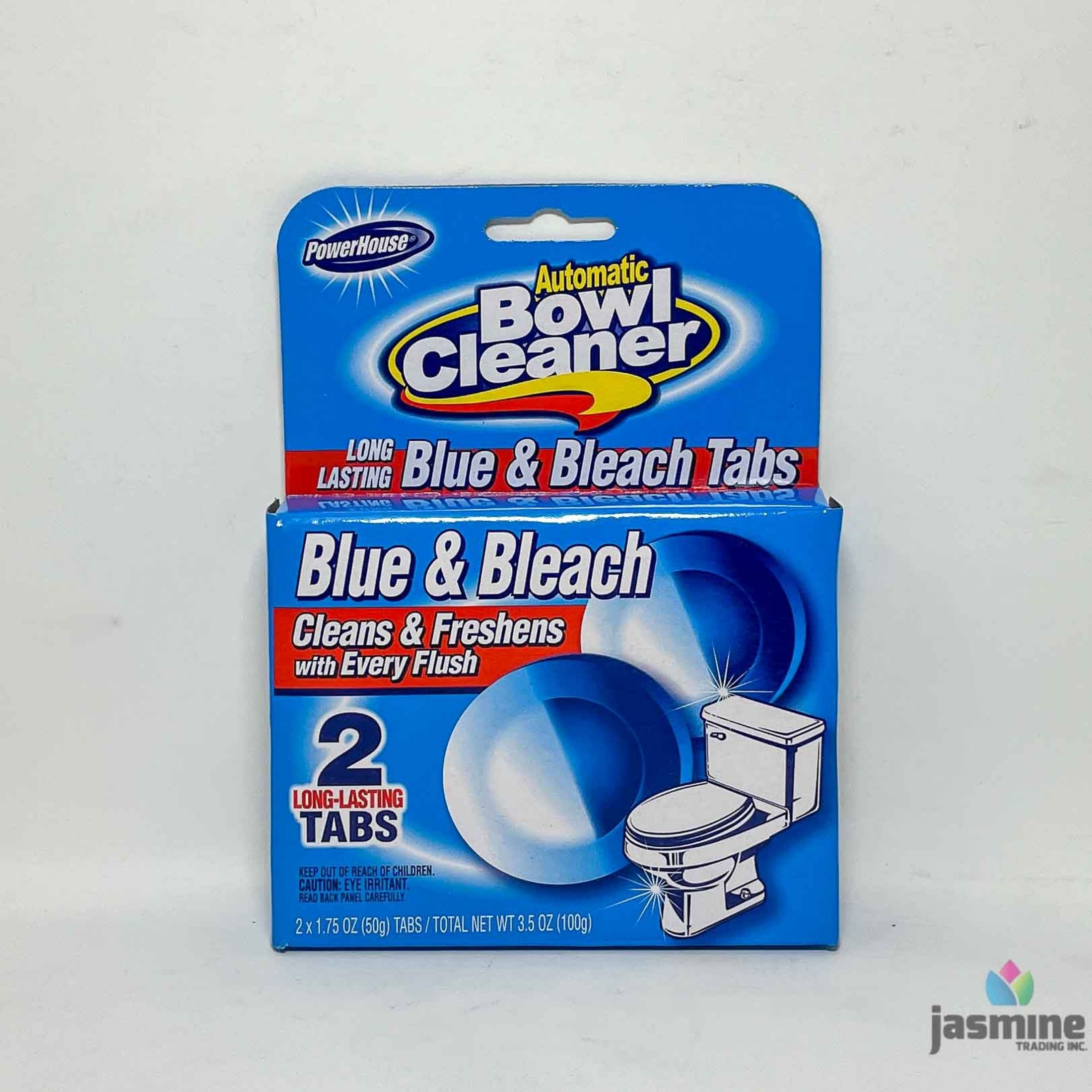 PowerHouse Automatic Bowl Cleaner, Blue & Bleach Tabs