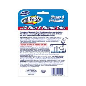 PowerHouse Automatic Bowl Cleaner, Blue & Bleach Tabs
