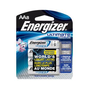 Energizer AA Batteries, Ultimate Lithium Double A Battery