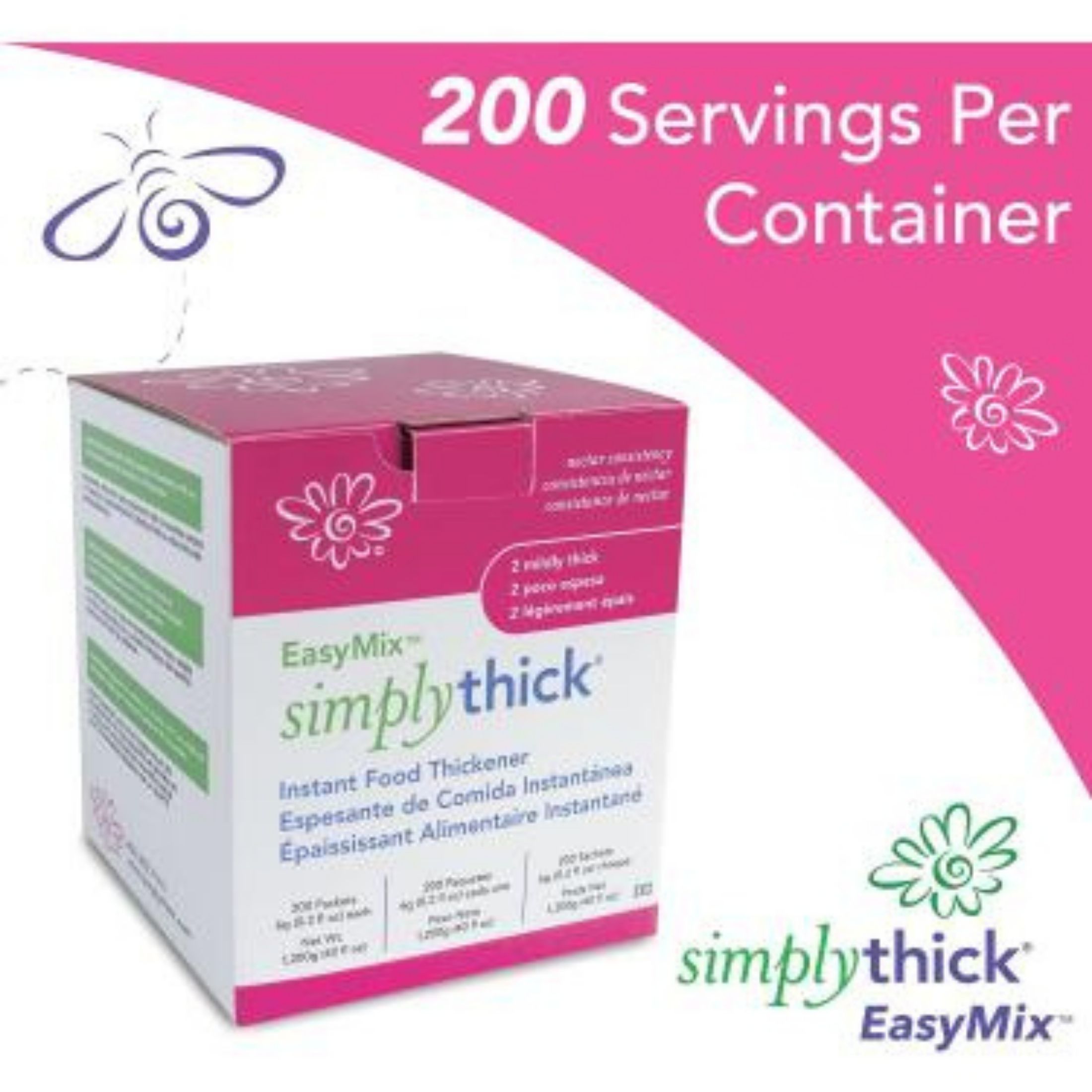 Simply Thick EasyMix Nectar Consistency (L2) Food Thickener