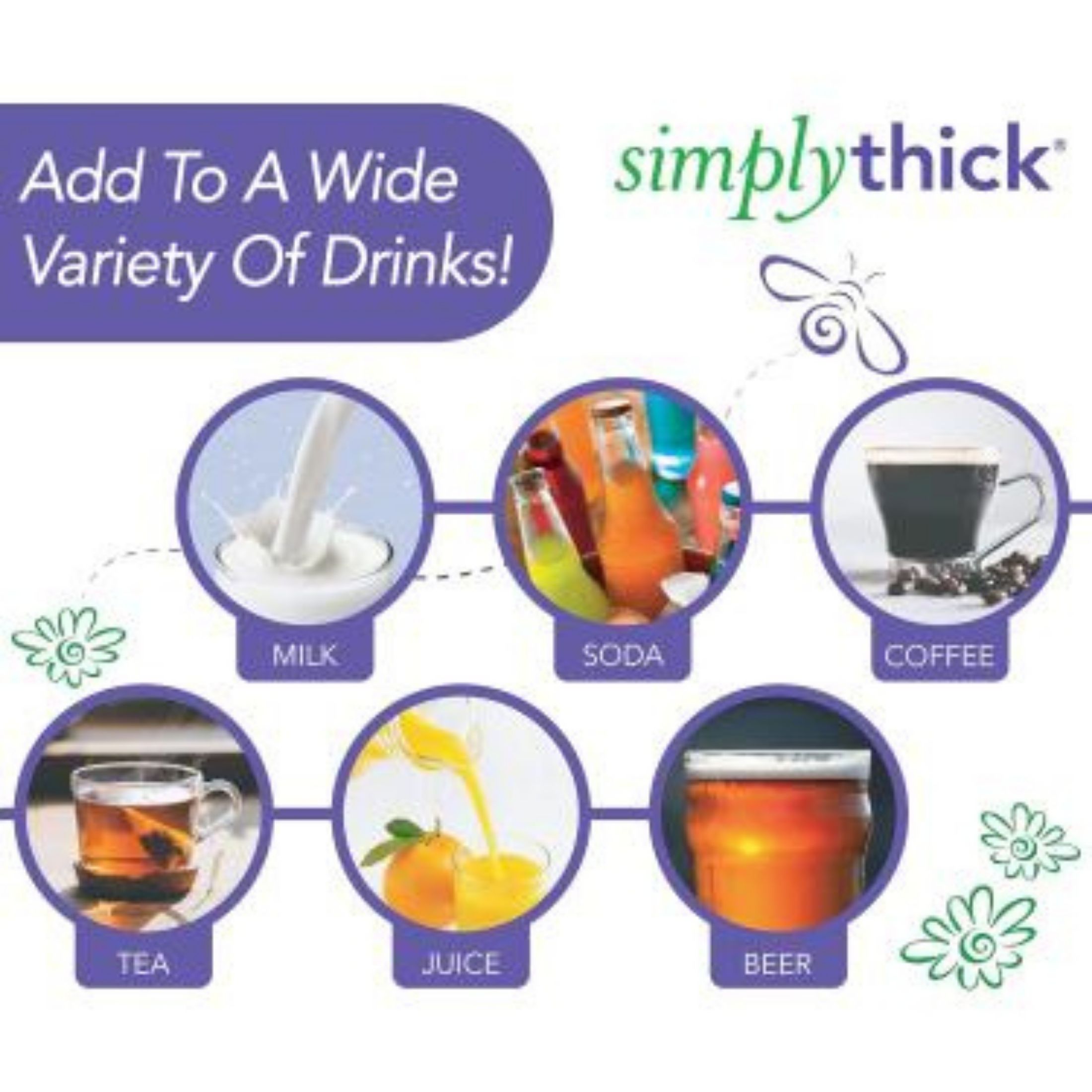 Simply Thick EasyMix Nectar Consistency (L2) Food Thickener