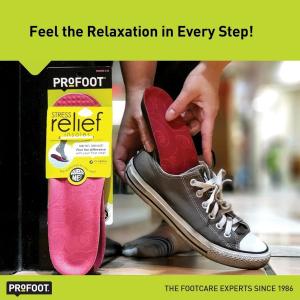 ProFoot Stress Relief Insole, Women, 6-10 1 Pair