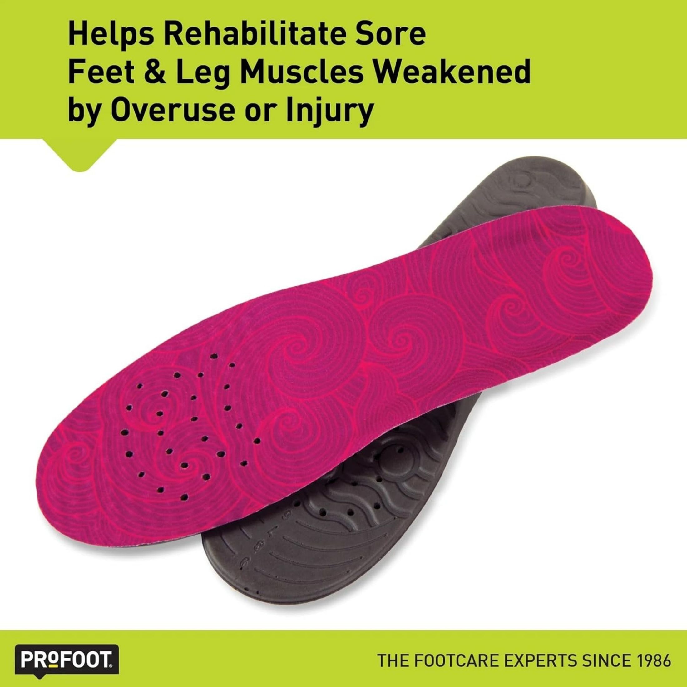 ProFoot Stress Relief Insole, Women, 6-10 1 Pair