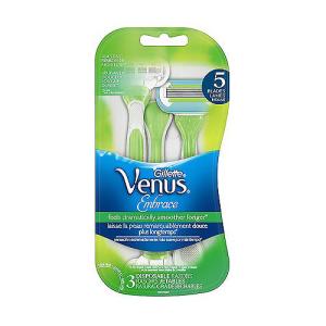 Gillette Venus Embrace Razors, Disposable, 5 Blades
