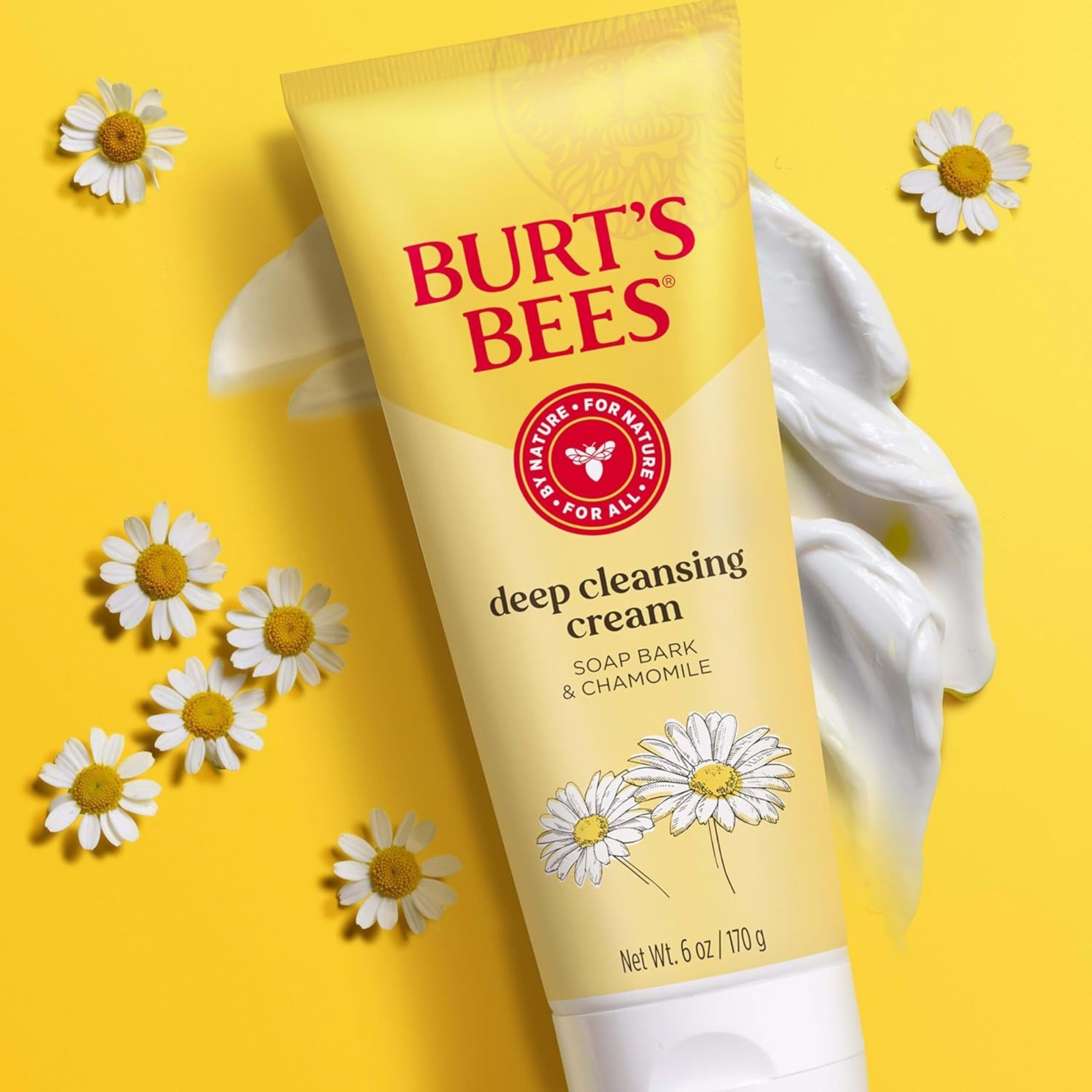 Burt's Bees Soap Bark And Chamomile Deep Cleansing Cream - 6oz