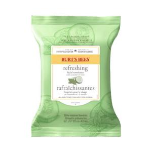 Burt's Bees Towelettes, Facial Cleansing, Cucumber & Sage, Normal To Dry Skin