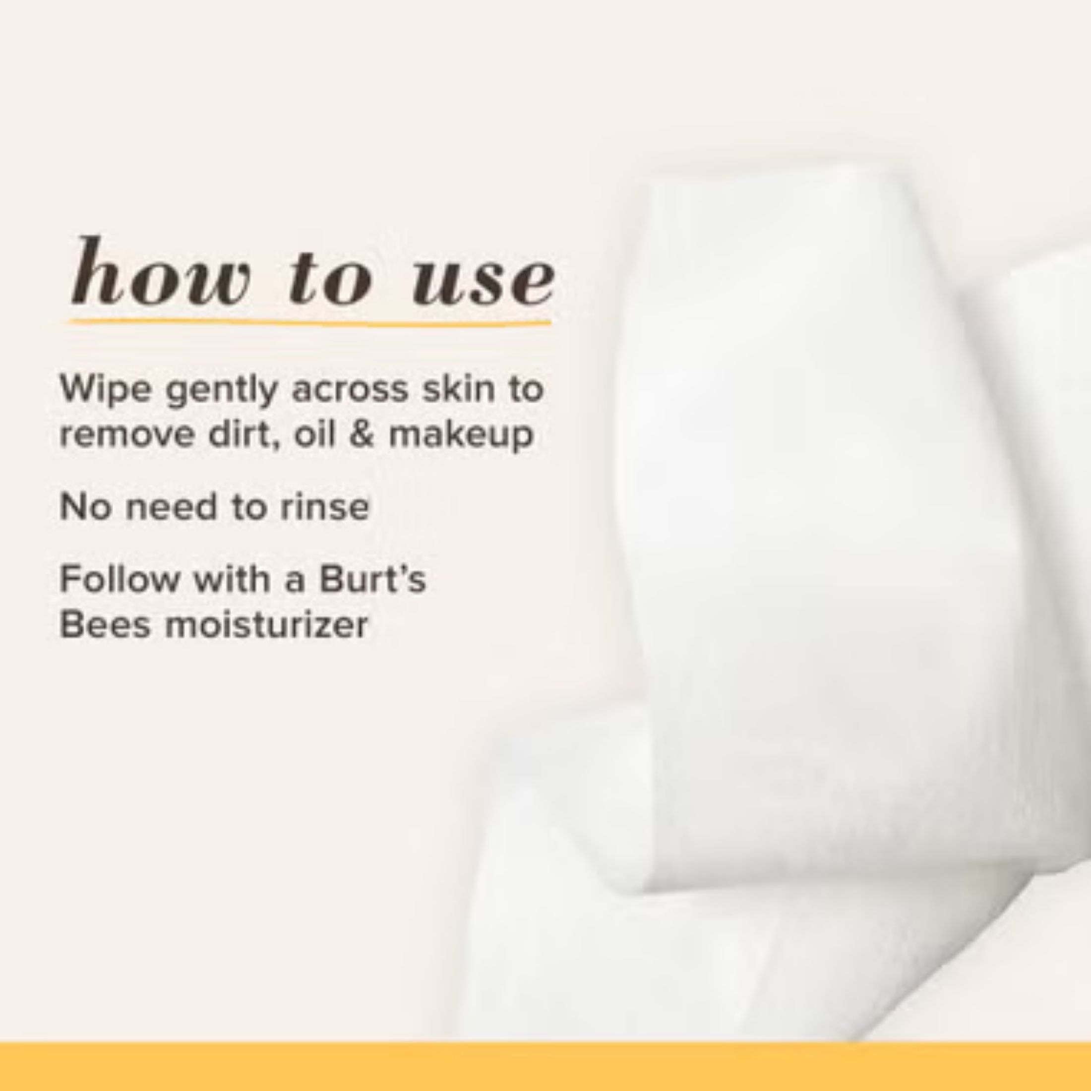 Burt's Bees Towelettes, Facial Cleansing, Cucumber & Sage, Normal To Dry Skin