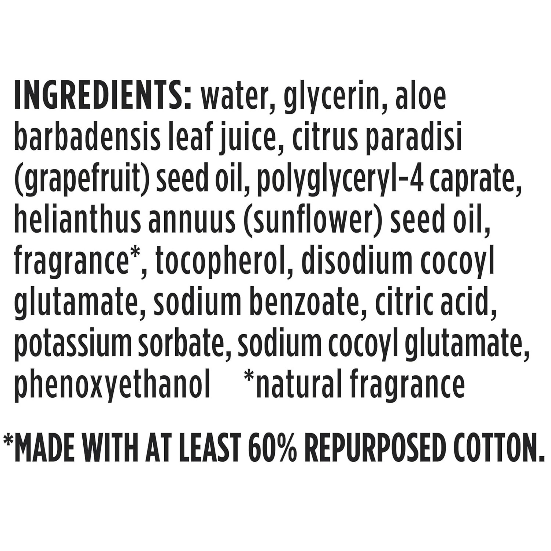 Burt's Bees Clarifying Facial Towelettes For All Skin Types Pink Grapefruit