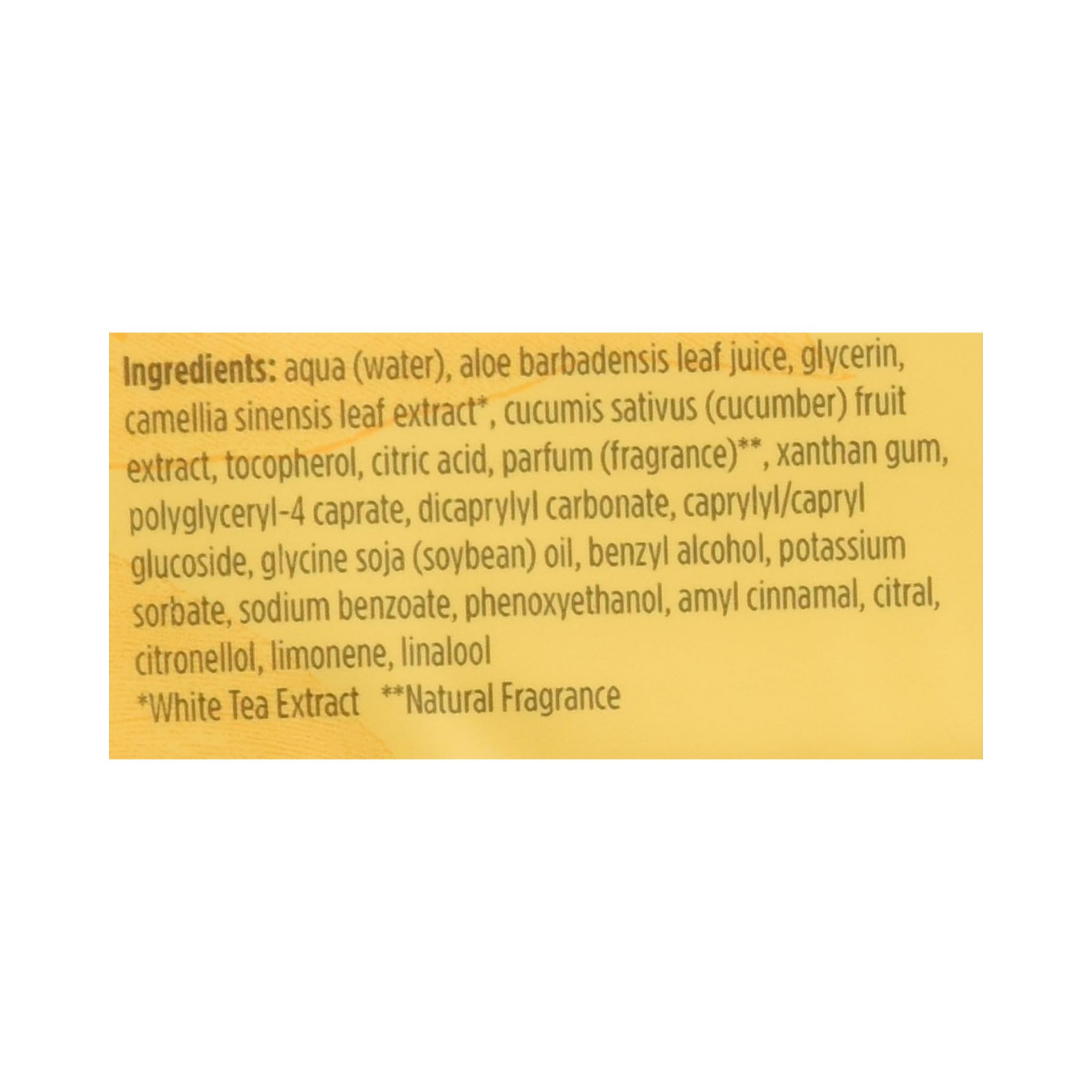 Burt's Bees Purifying Facial Cleanser Towelettes White Tea Extract